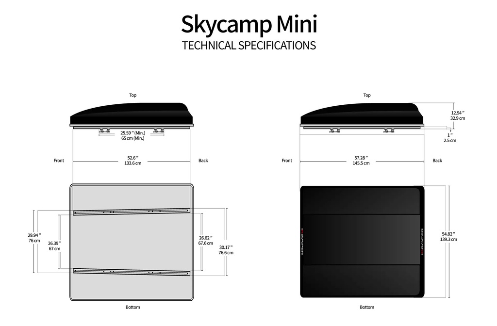 Tente de toit Skycamp Mini IKamper