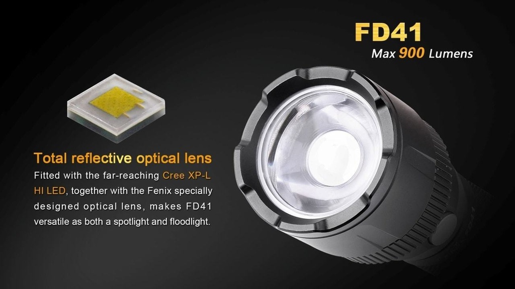 Lampe de poche LED FD41 Fenix
