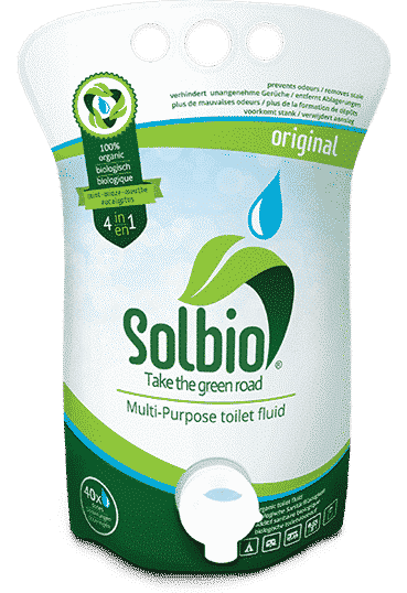 Liquide pour toilettes Solbio Original 1,6 l (40 boîtes) 