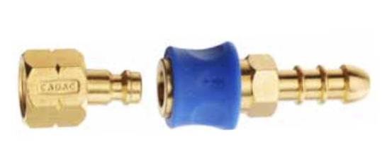Quick release coupling (1x male, 1x female) Cadac