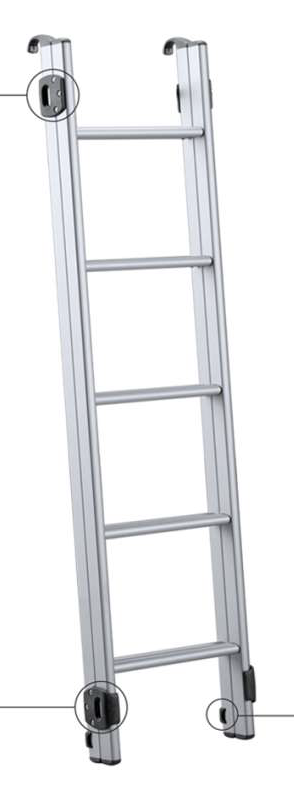 [9961210] Échelle aluminium longue 4x4 <215cm AirPass