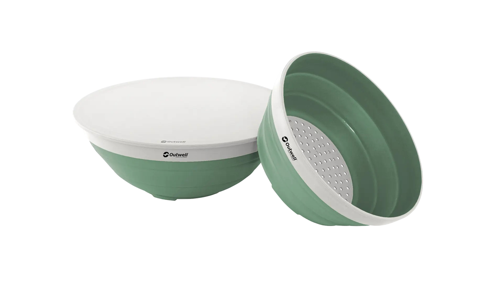 [651114] Schüssel und Sieb Collaps Shadow Green Outwell