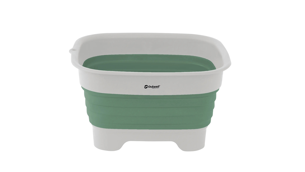 [651130] Lavabo avec siphon Collaps Shadow Green Outwell