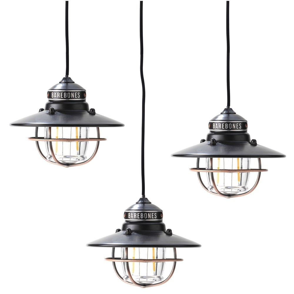 Guirlande 3 Lanternes Edison Bronze USB Barebones