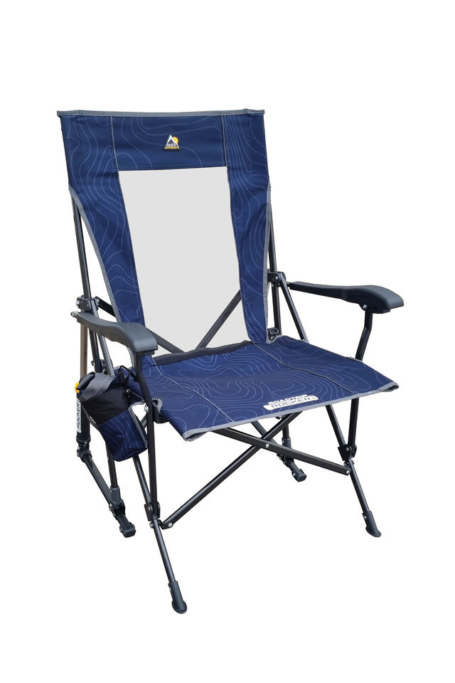 Chaise à bascule RoadTrip Rocker Navy Topo