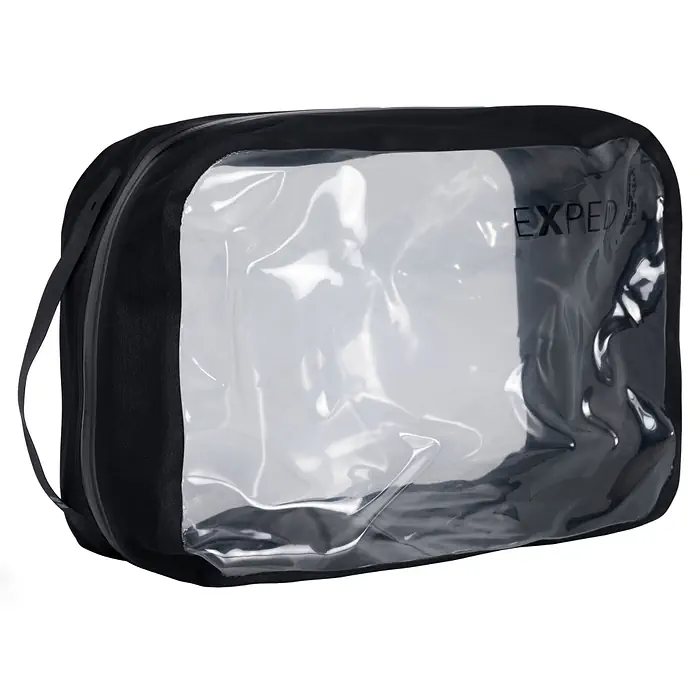 Packsack Organizer Cube Clear black 6l Exped