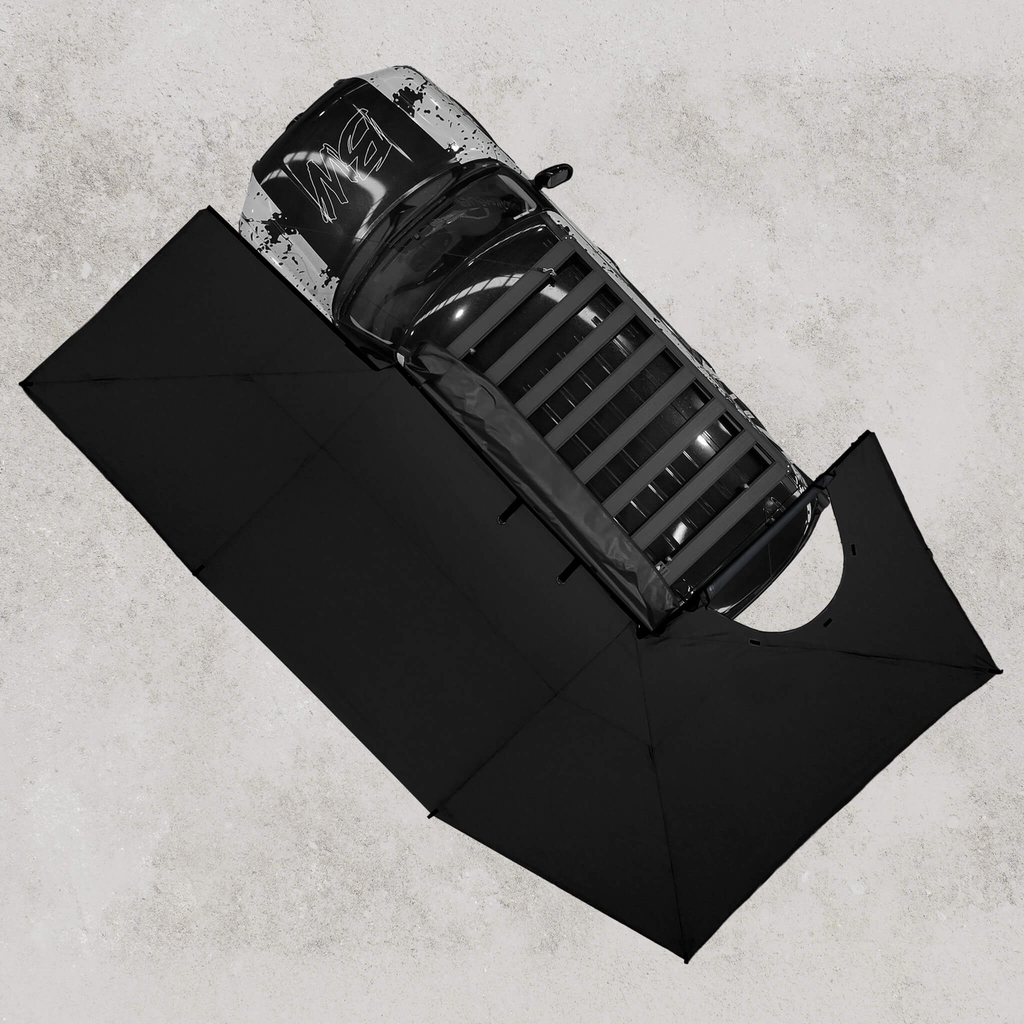 [BWEXTDRKDSKZIP] Store 270° Extreme Darkness XL Squared Pro D-Zip Bushwakka (droite (RHS))