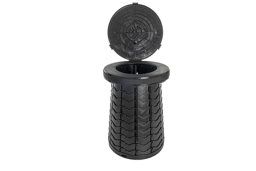 [9957983] Faltbare Toilette H.A.B.A. Torgano Farbe schwarz