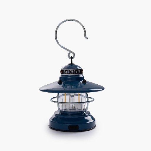 [LIV-171] Mini Lanterne Edison Ocean Blue Barebones