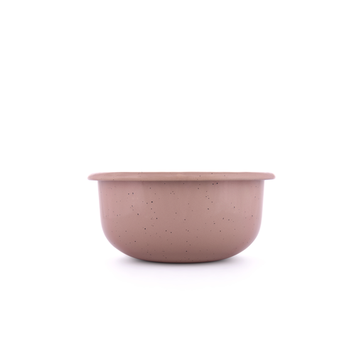 [CKW-1086] Bol d'appoint Rolled Enamelware, dusty rose, Barebones
